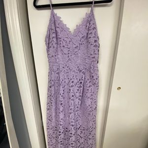 ASTR the Label Lace MIDI Dress